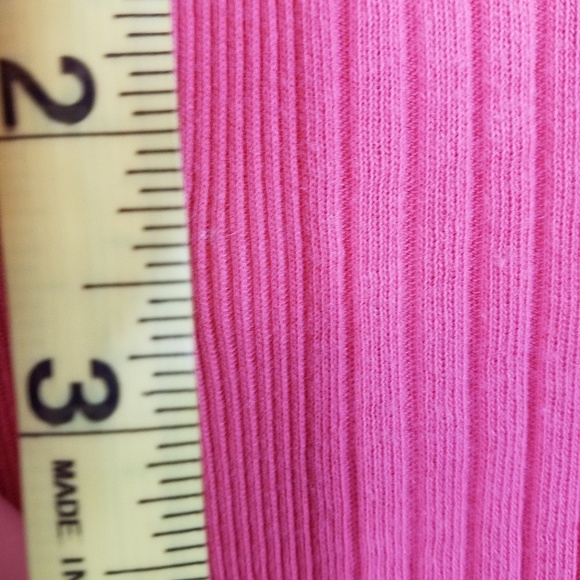 Calvin Klein Thermal Hoodie Ribbed Coral Size XL - Picture 6 of 6